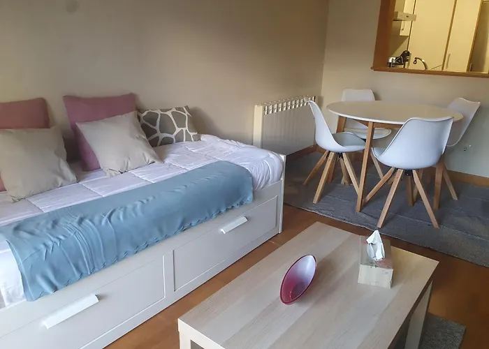 En Urbanizacion Con Piscina En Playa De Silgar Διαμέρισμα