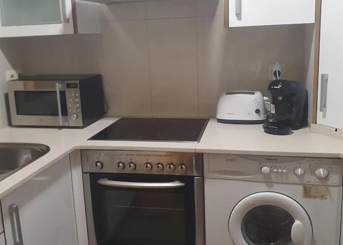 En Urbanizacion Con Piscina En Playa De Silgar Διαμέρισμα *