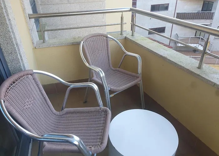 En Urbanizacion Con Piscina En Playa De Silgar Διαμέρισμα Sanxenxo